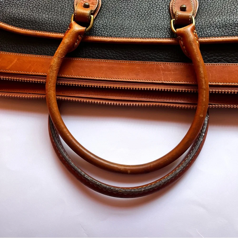 Dooney & Bourke Vintage Briefcase Messenger Laptop Bag